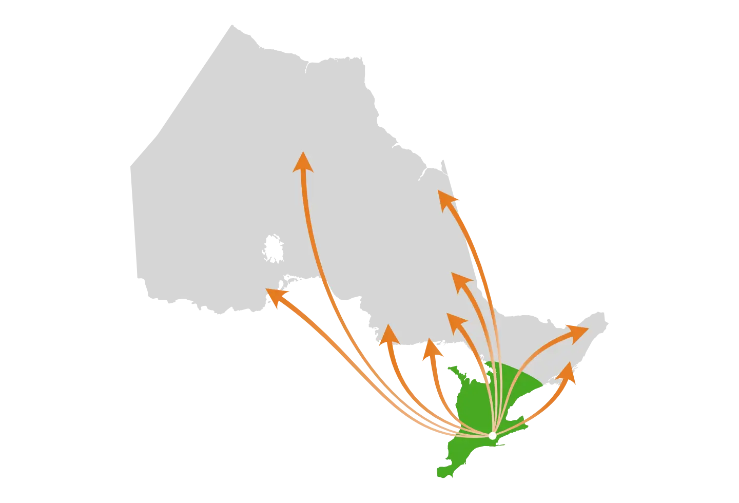 Norfolk Drone Service's service area