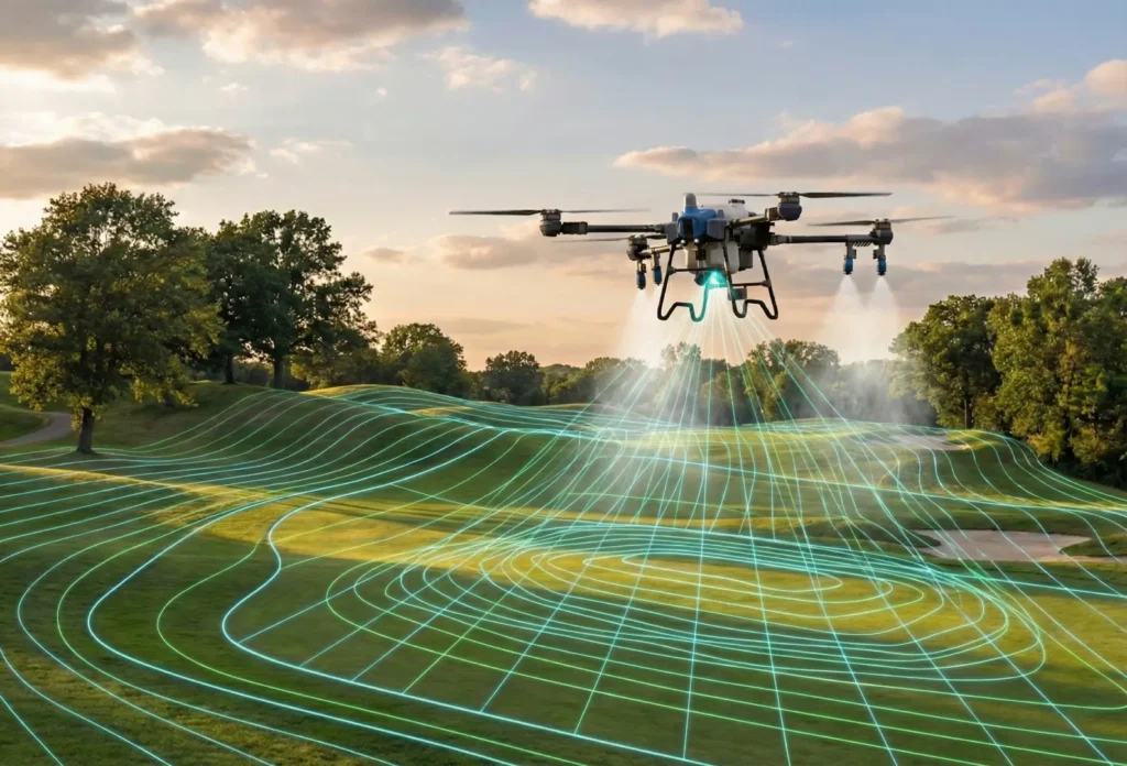 EAVISION Drove Precision Spraying